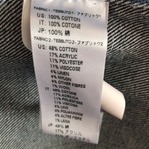 Alchemist Lost Highway Trucker Jacket Size XXL Made in Italy NWOT - Picture 15 of 16